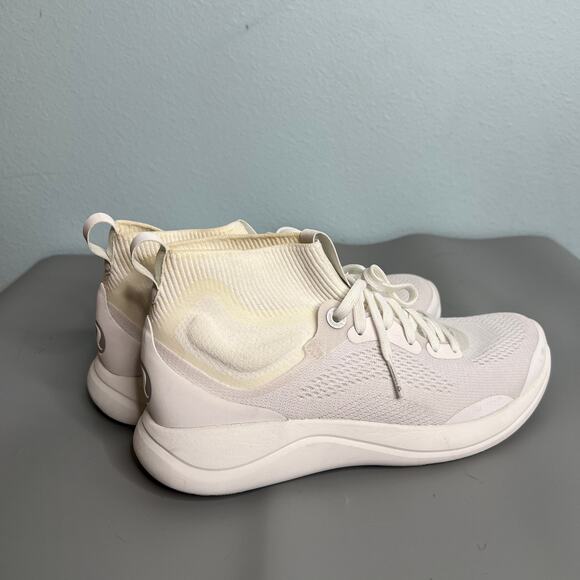 Lululemon Chargefeel White Hi- Top Training Shoes 8 - Picture 4 of 6